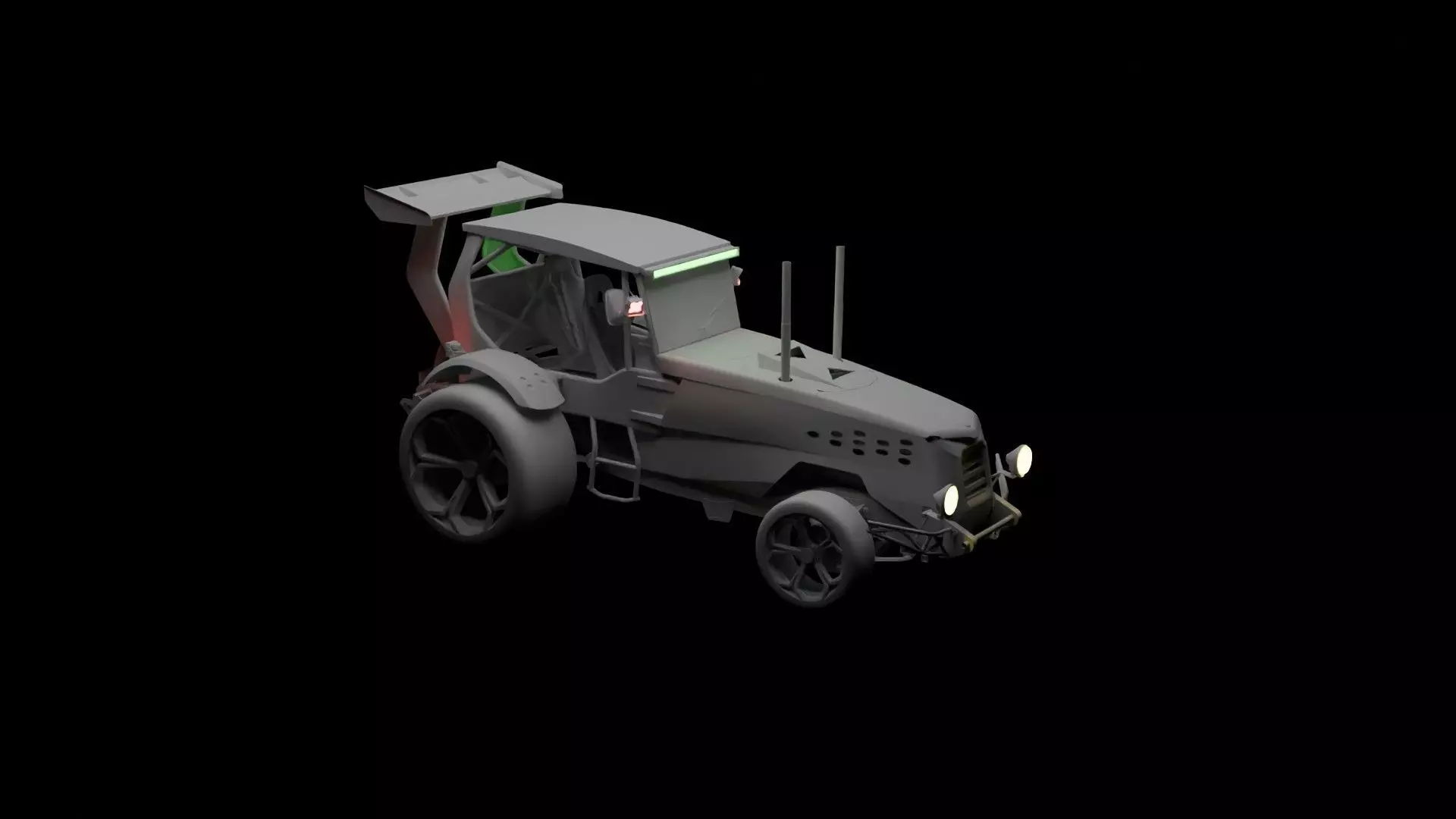 BELARUS 1222 MOD PROJECT Low-poly 3D model_3