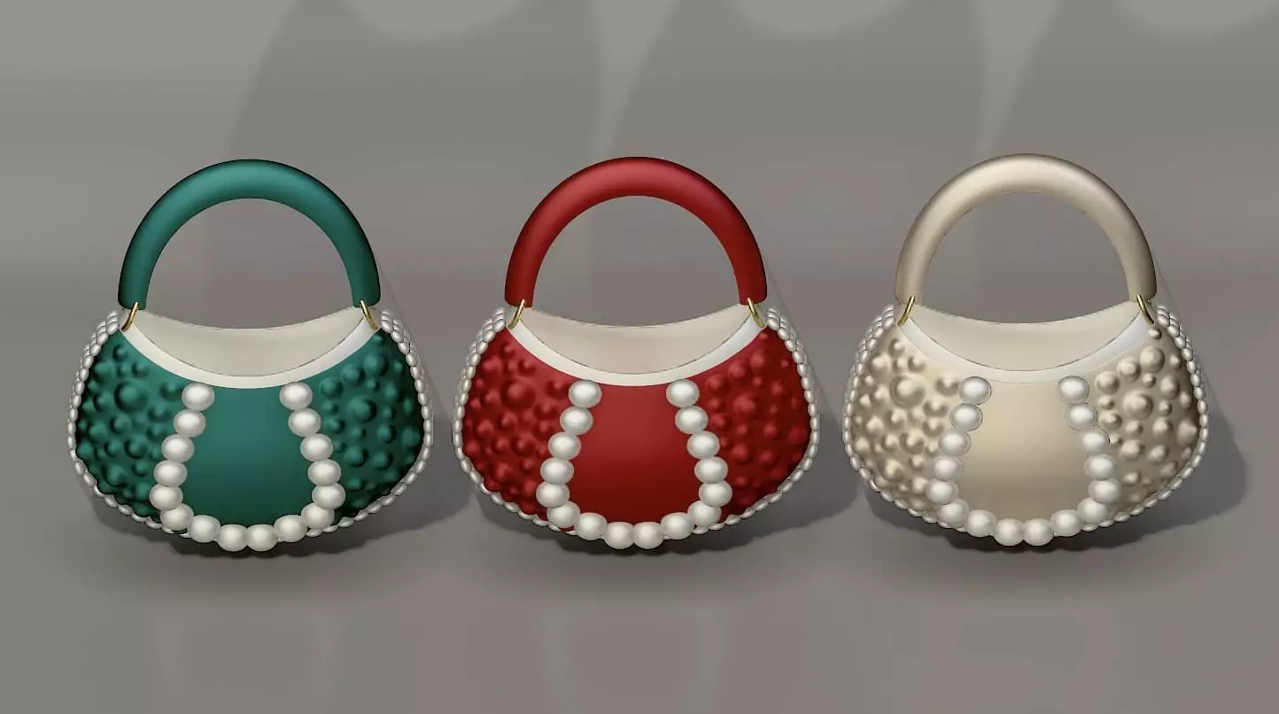 Red bag 3D print model_0