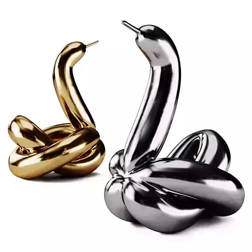 Balloon Swan Sculpture