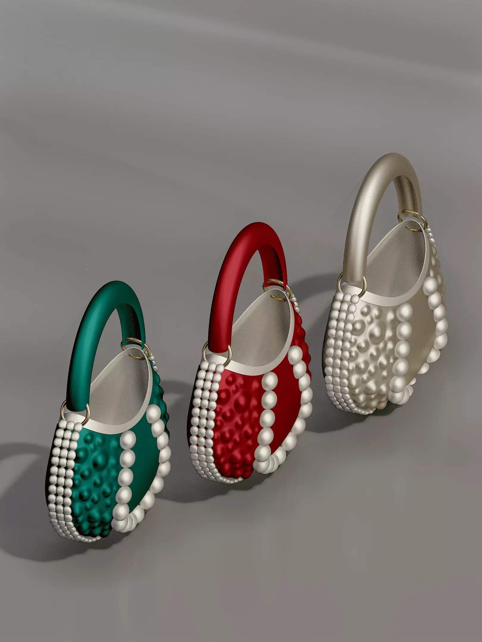 Golden Bag 3D print model_1