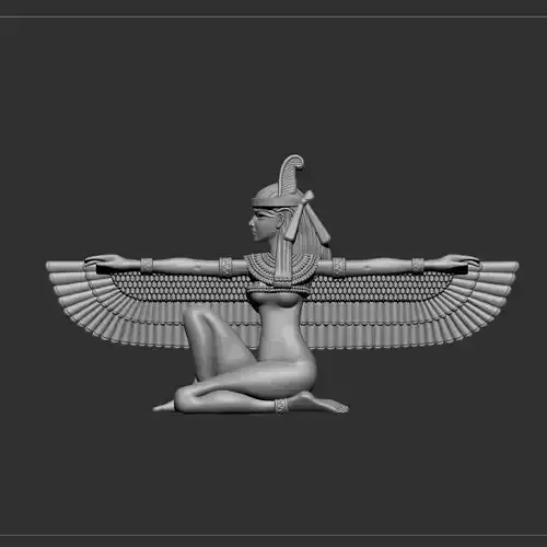 Egyptian Isis Wings 3D Model