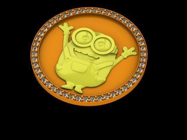 pendant minions 3D print model