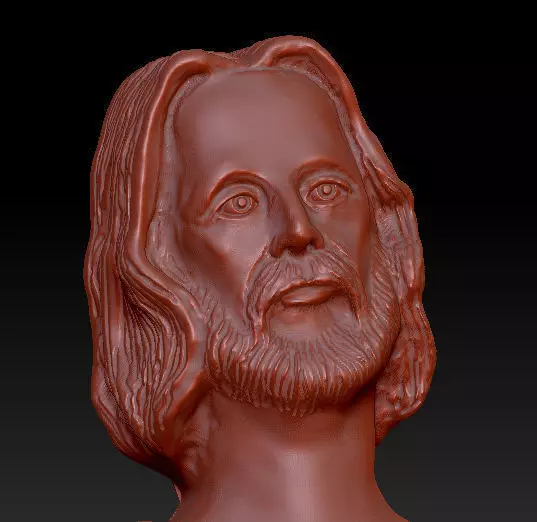 Jude statue 3D print model_0