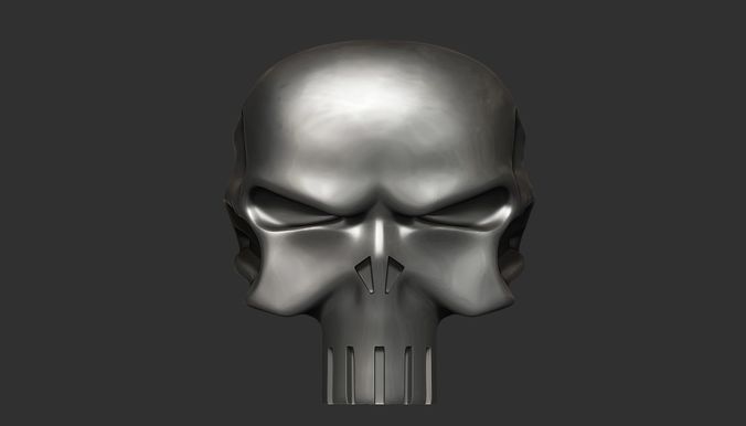 skull ring 3D print model