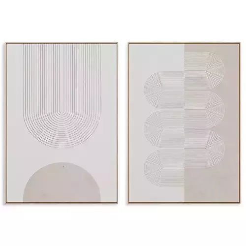 Abstract Painting Frame set