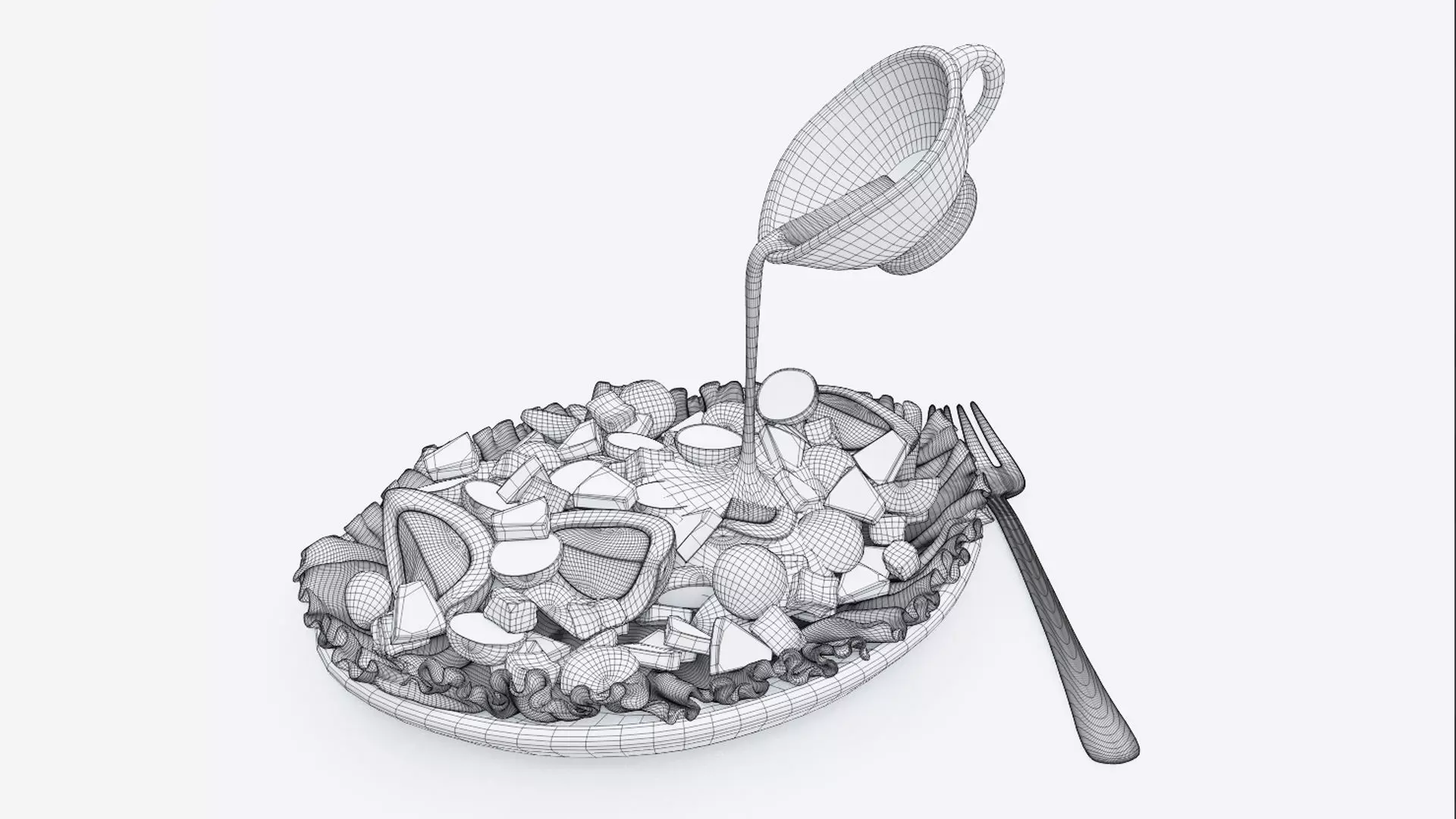 Salad 002 3D model_7