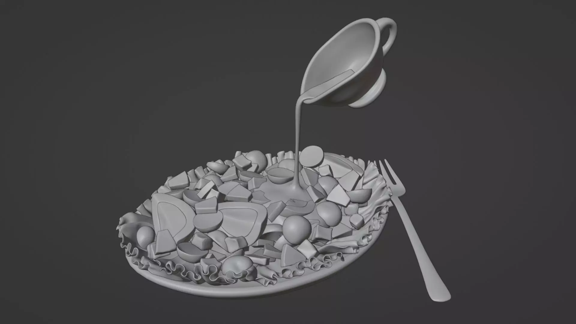 Salad 002 3D model_9