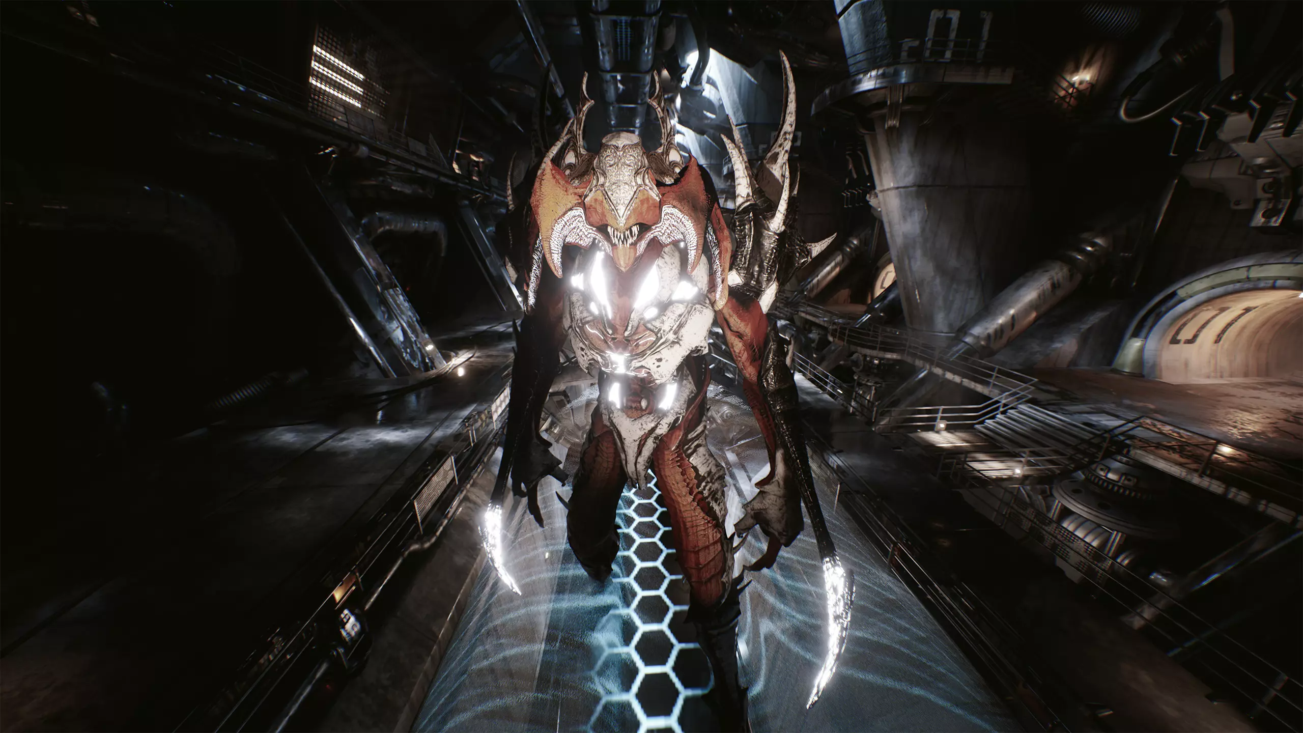 Alien 5 Low-poly 3D model_11