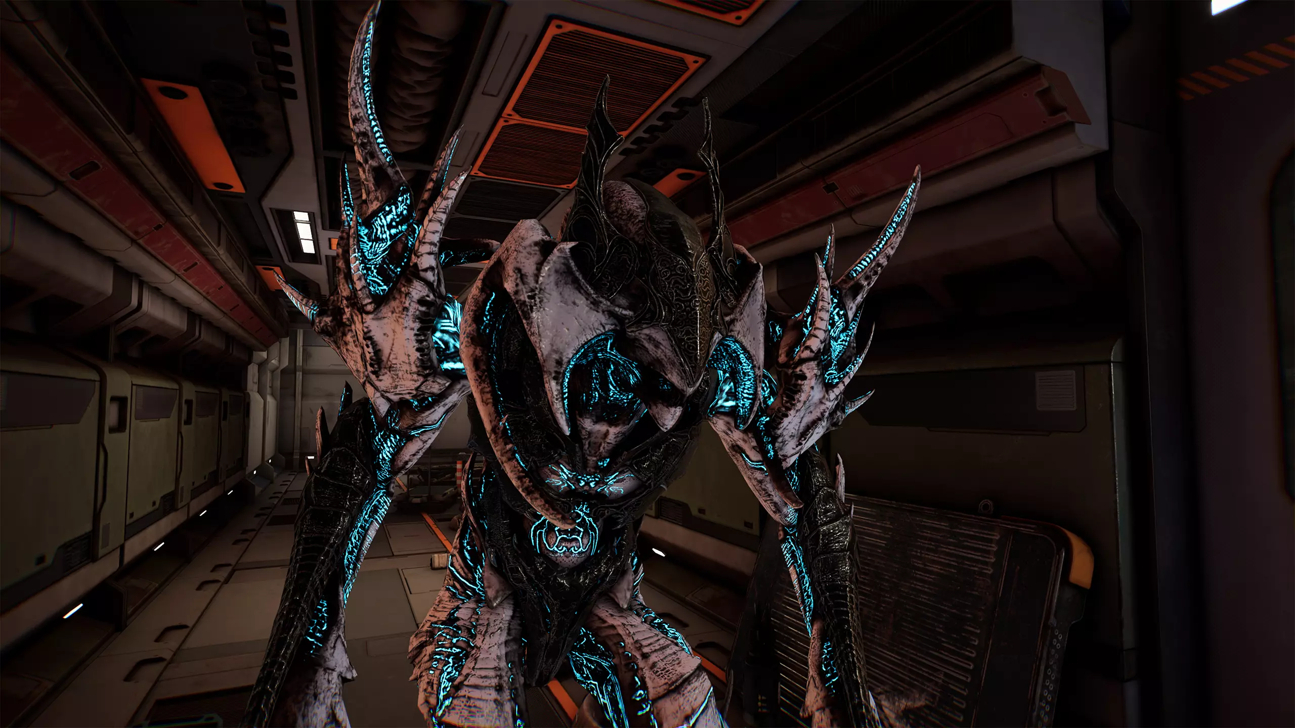 Alien 5 Low-poly 3D model_0