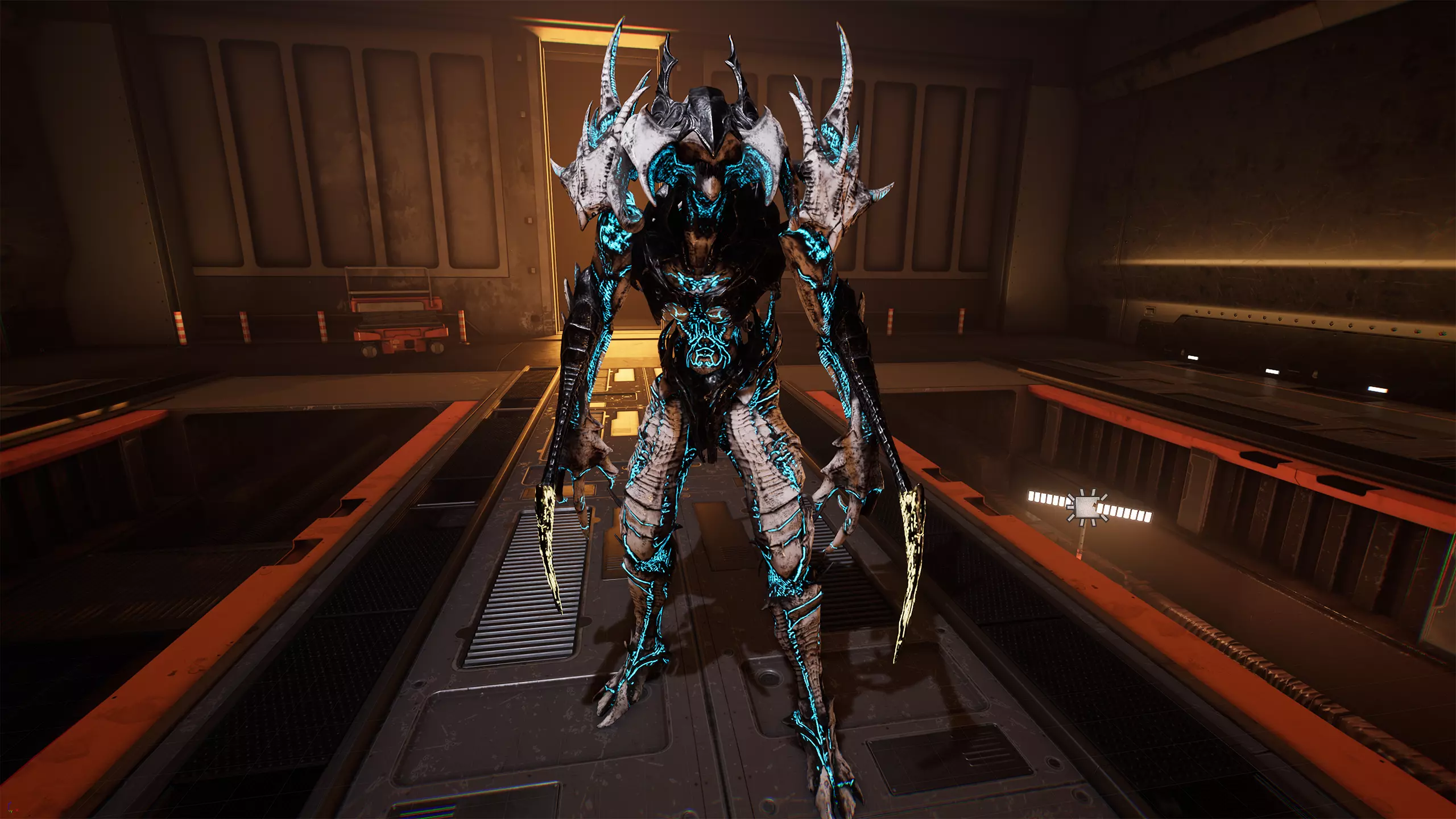 Alien 5 Low-poly 3D model_3