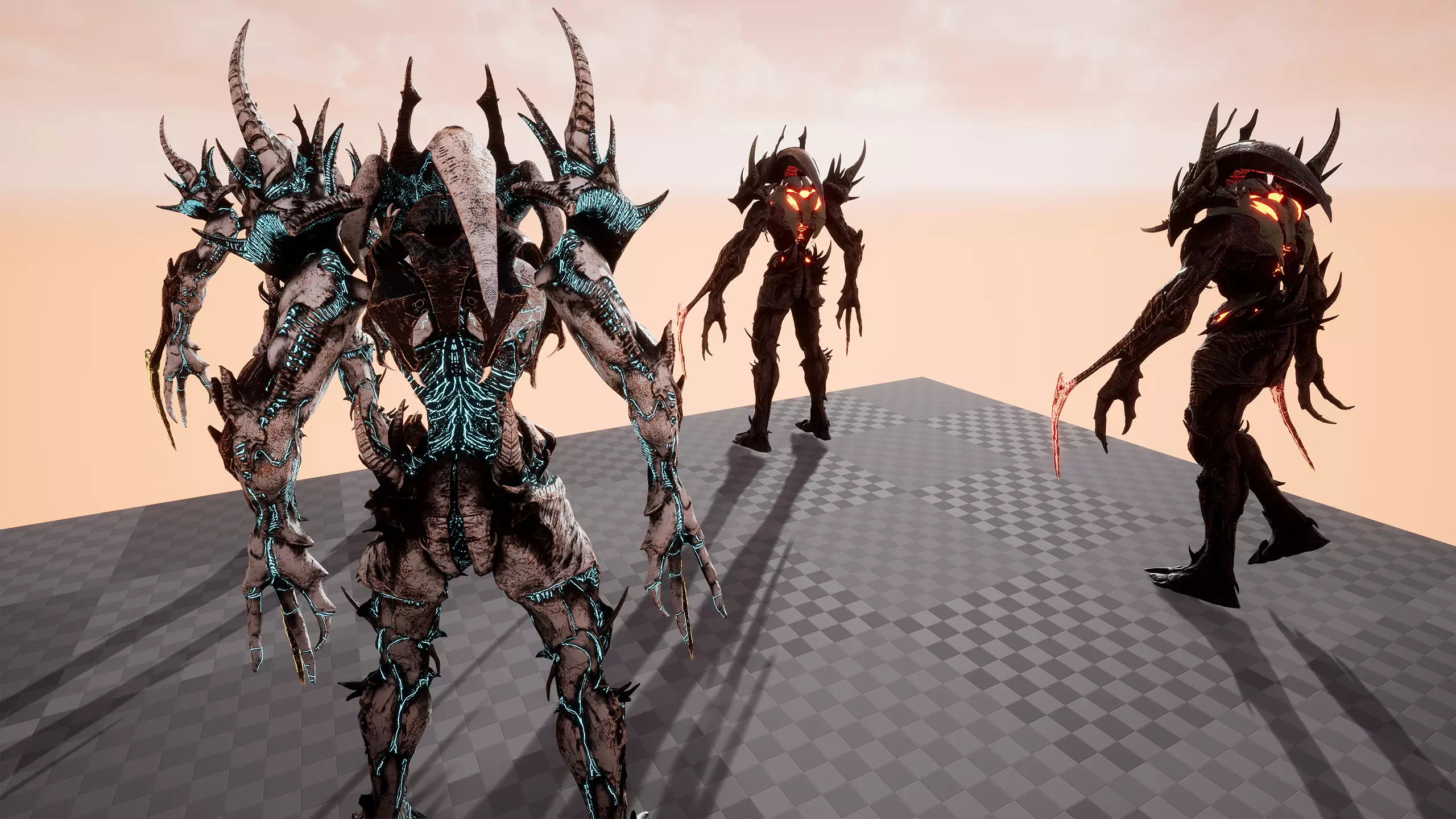 Alien 5 Low-poly 3D model_18