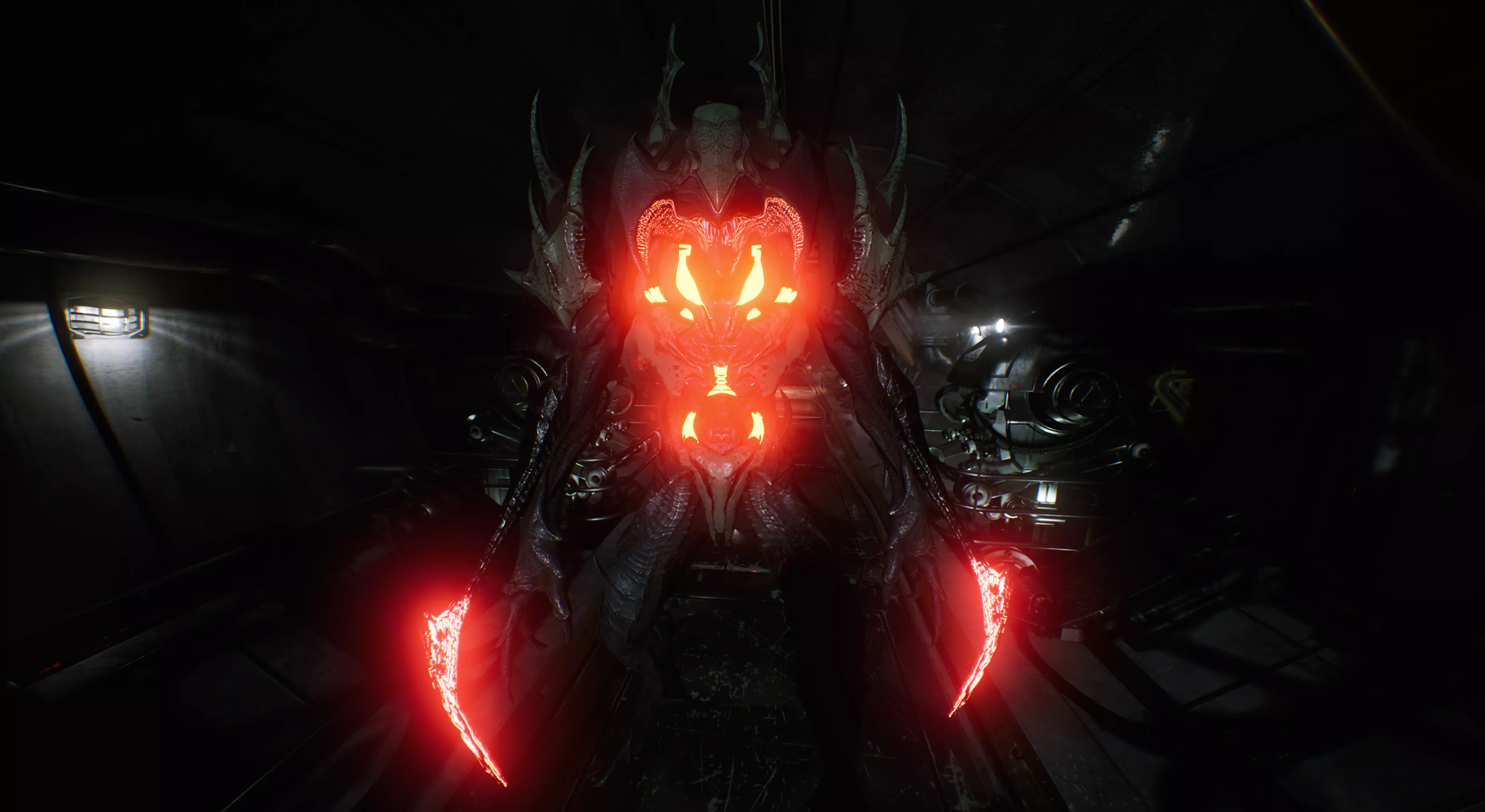 Alien 5 Low-poly 3D model_7