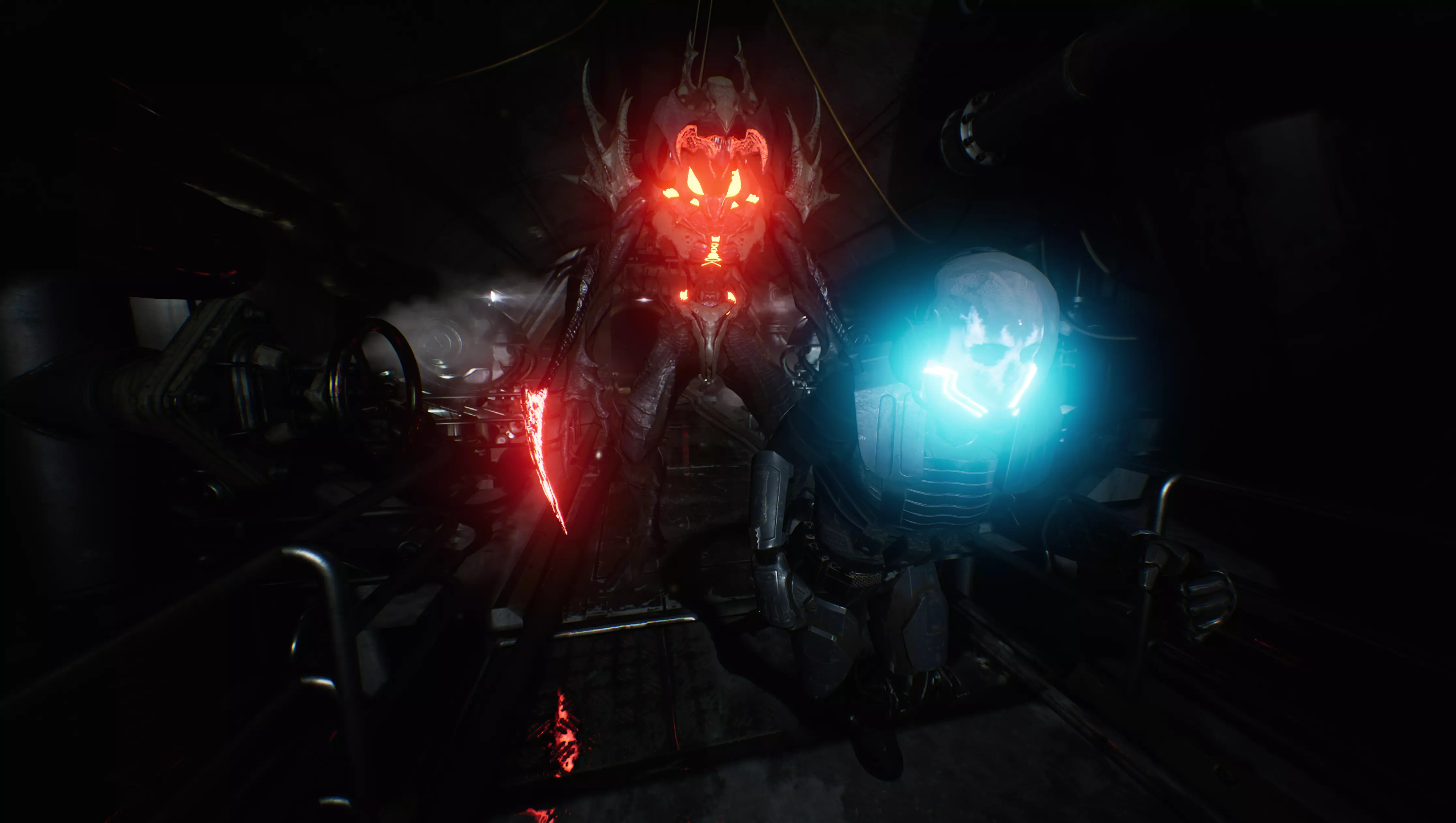 Alien 5 Low-poly 3D model_5