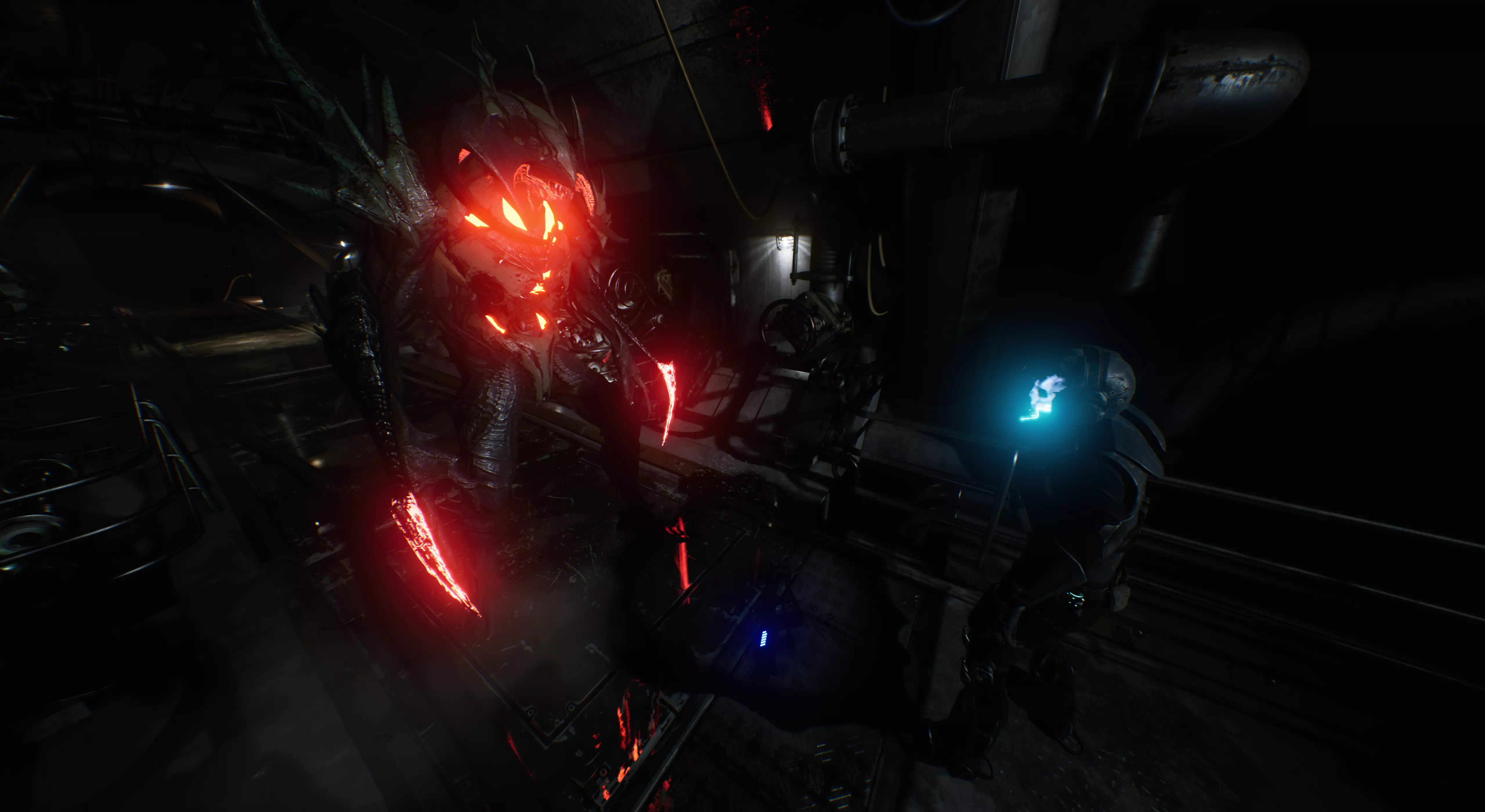 Alien 5 Low-poly 3D model_4