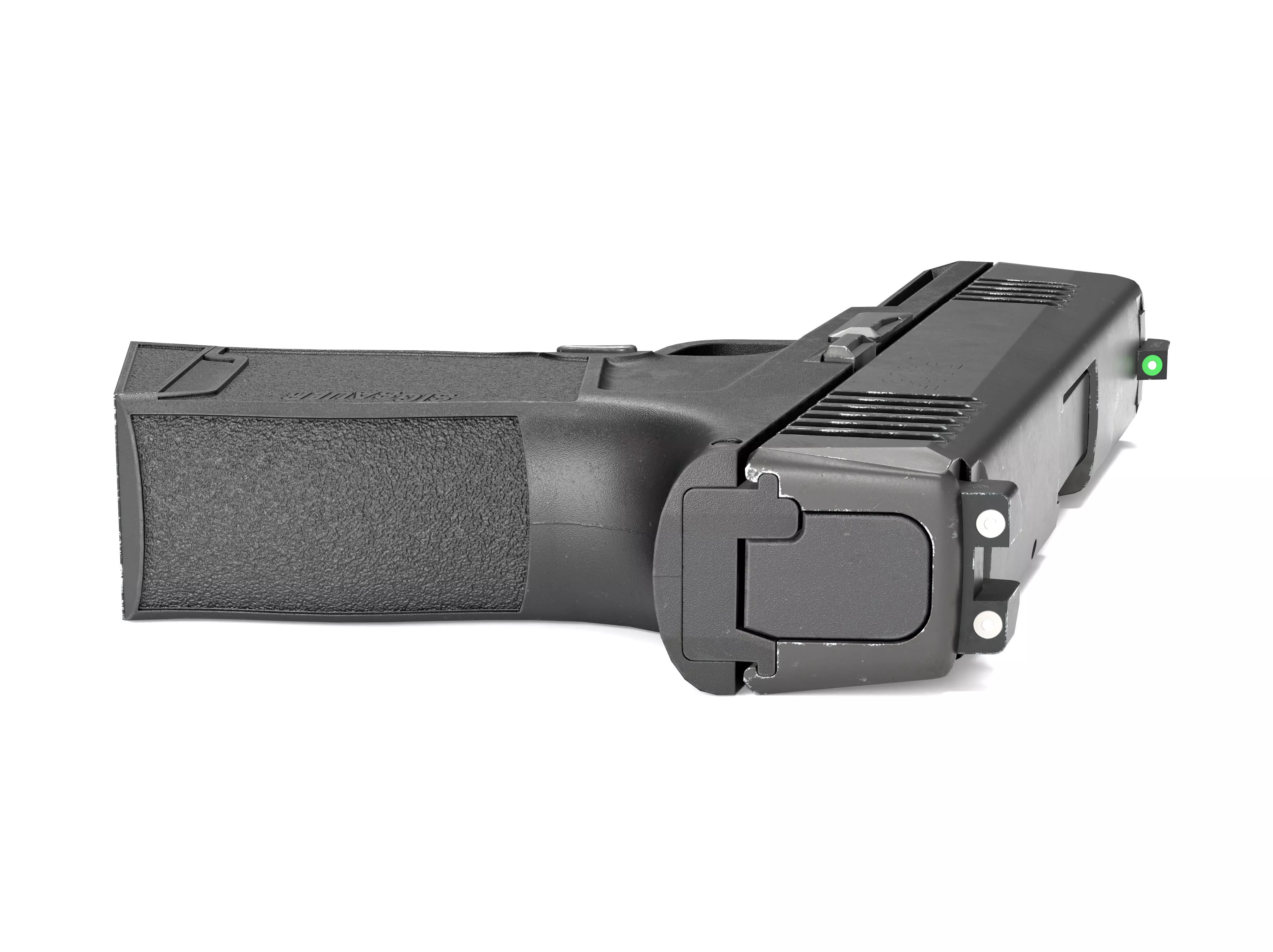 Sig Sauer P365 Pistol Low-poly 3D model_3