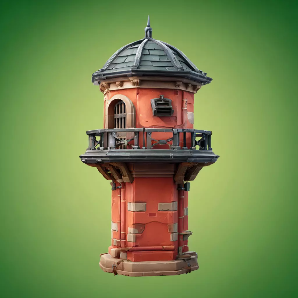 Stylized Vents Set 3D model_3