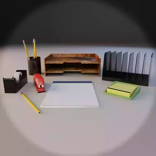 Office Bundle - Low Poly