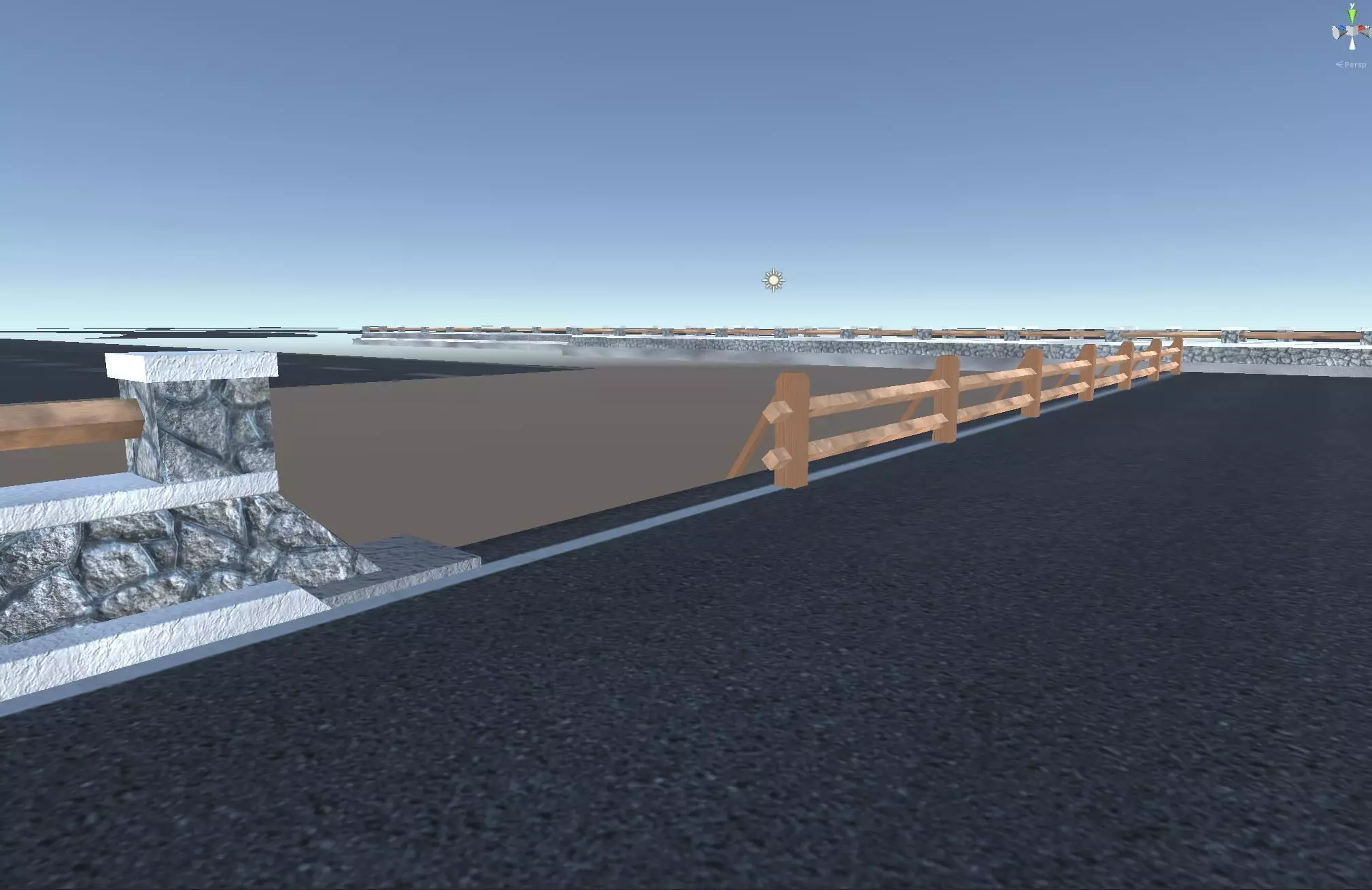 Road Modular Assets for Unity and Unreal Low-poly 3D model_7