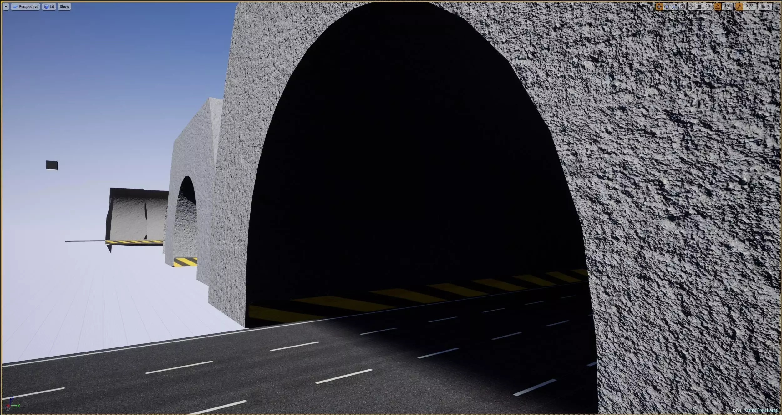 Road Modular Assets for Unity and Unreal Low-poly 3D model_16