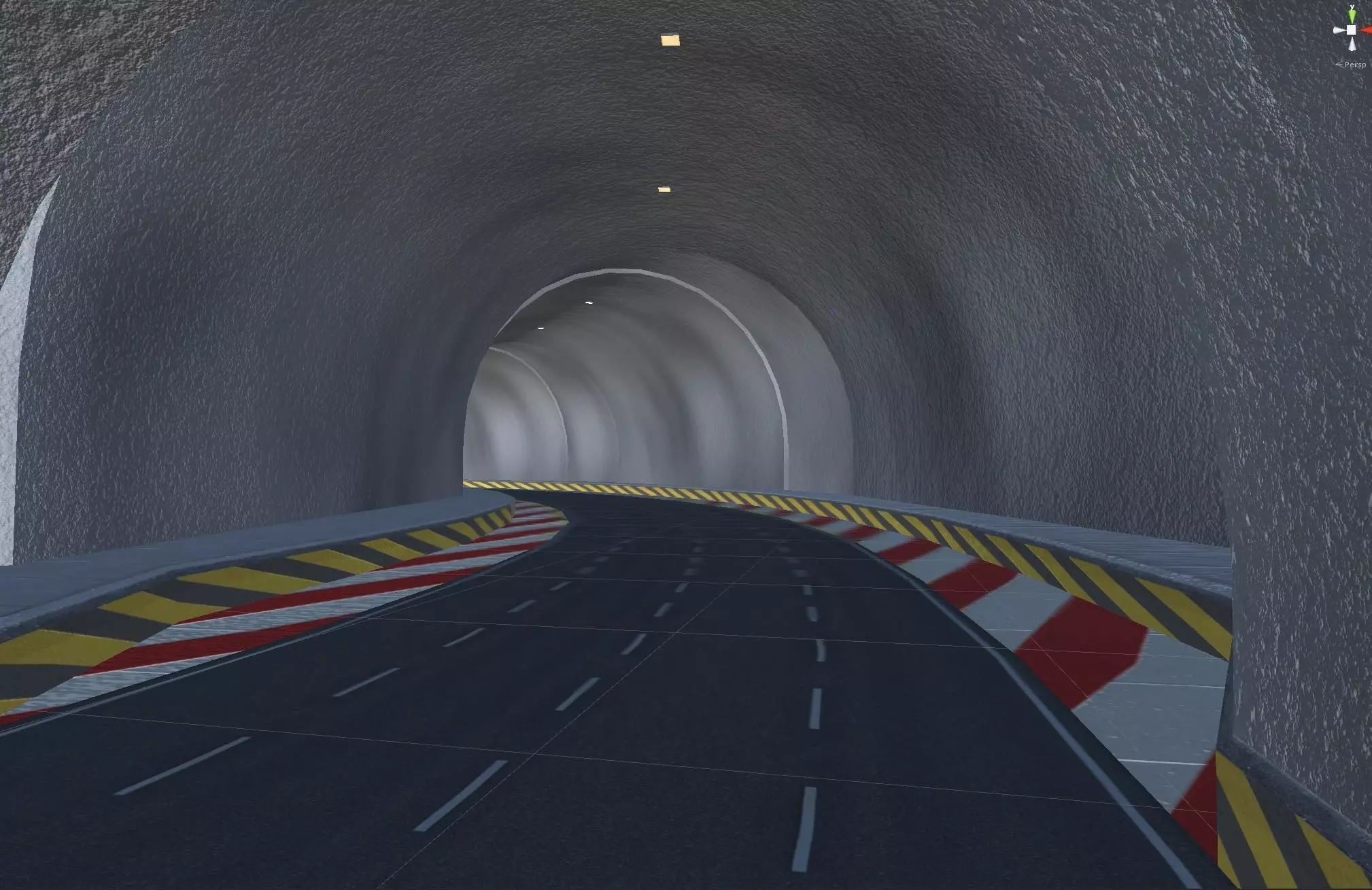 Road Modular Assets for Unity and Unreal Low-poly 3D model_3