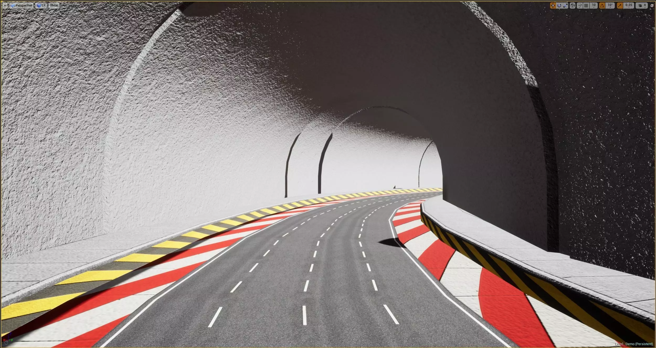 Road Modular Assets for Unity and Unreal Low-poly 3D model_19