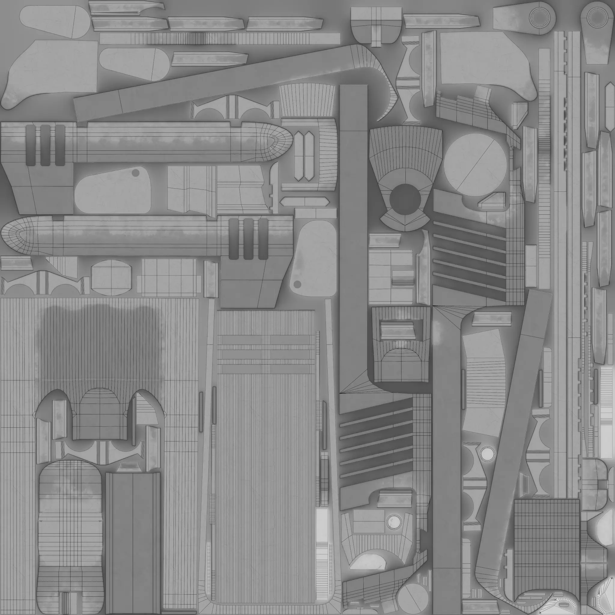 Desert Eagle 50 cal Low-poly 3D model_10