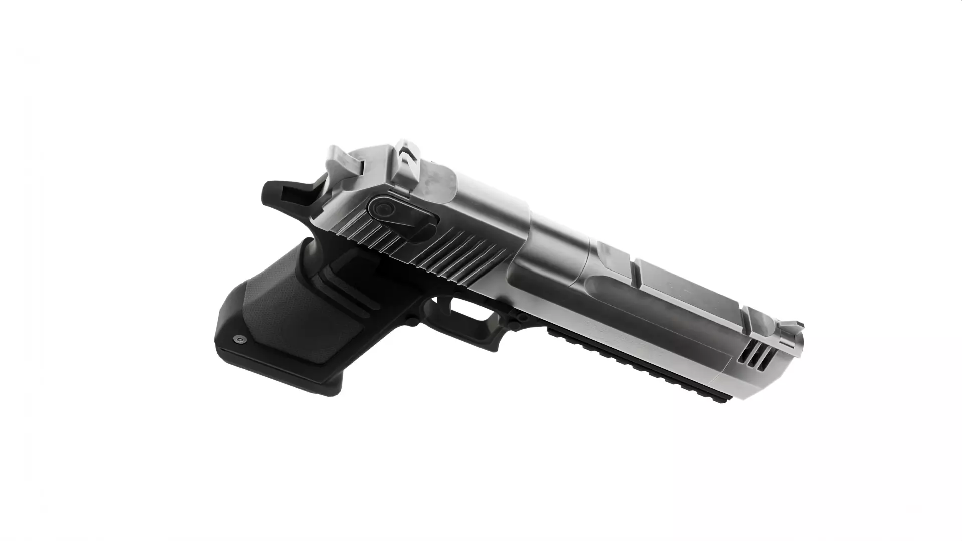 Desert Eagle 50 cal Low-poly 3D model_8