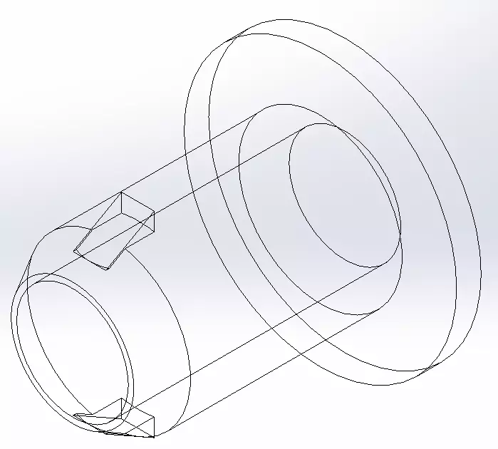 Polo 6n gear lever bushing - 357711590B  Free 3D print model_1