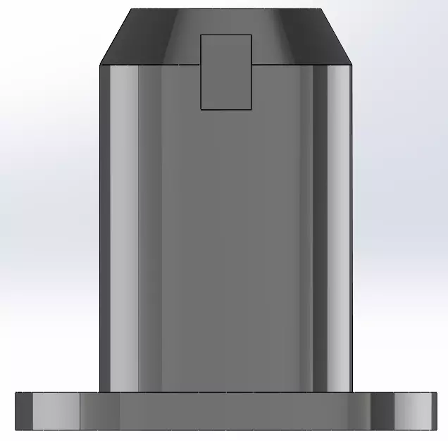 Polo 6n gear lever bushing - 357711590B  Free 3D print model_4