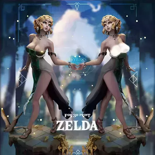 Zelda from The Legend of Zelda Commercial Package