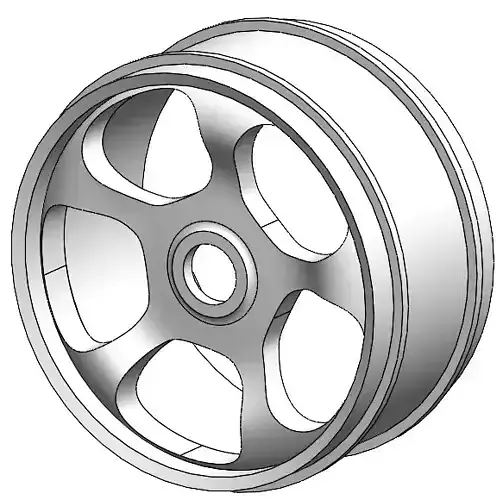 RC CAR RIM 1-8 - BORBET T