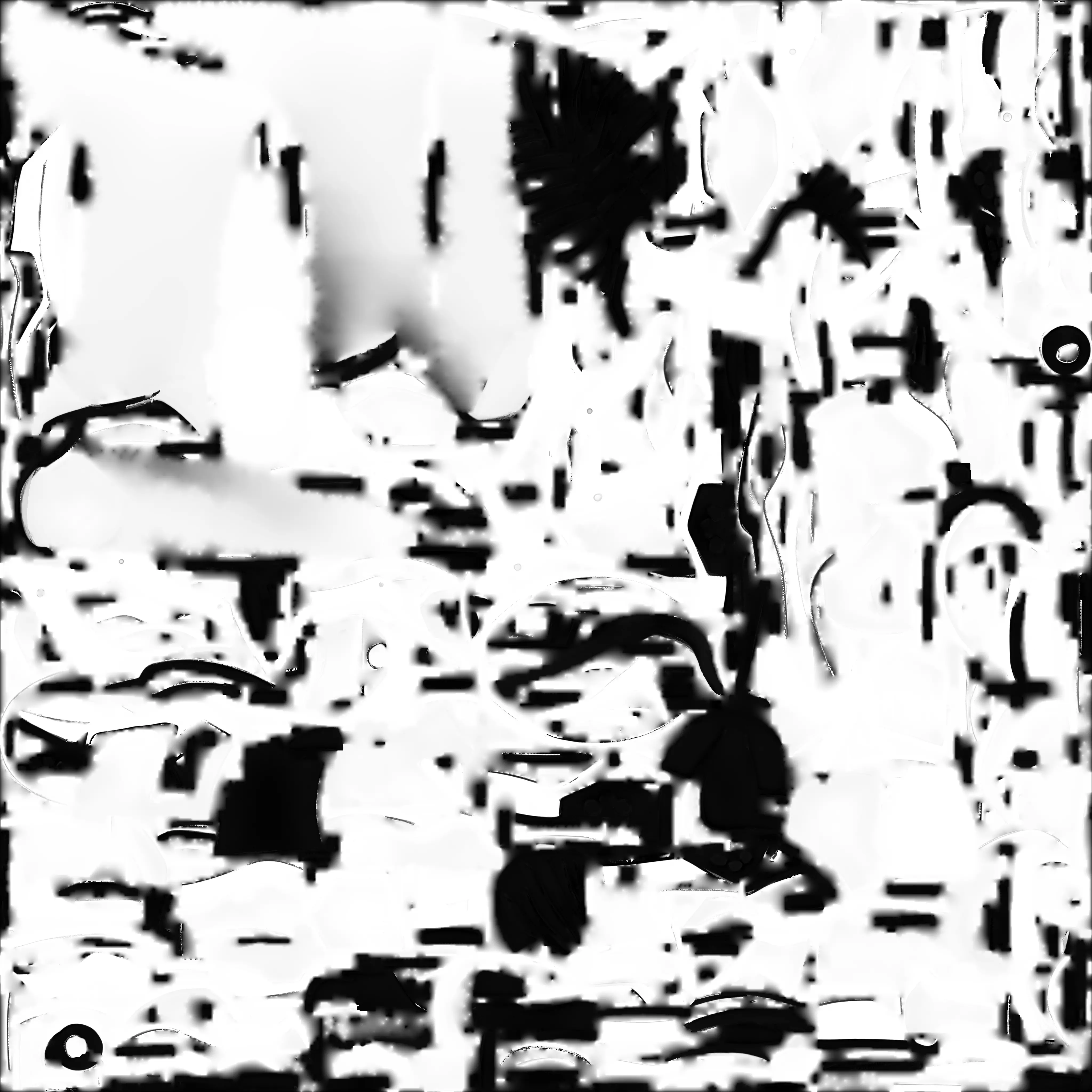 Cosmic Cyberpunk Combat Boot 3D Model Galactic Tech Footwear Low-poly 3D model_3