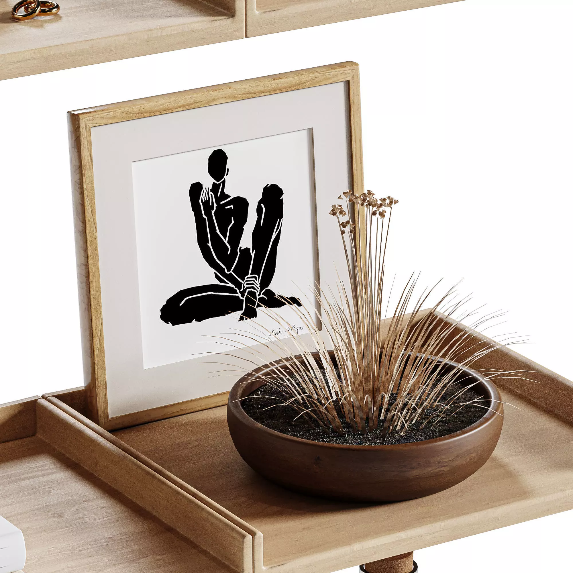 Decorative set 42 3D model_2