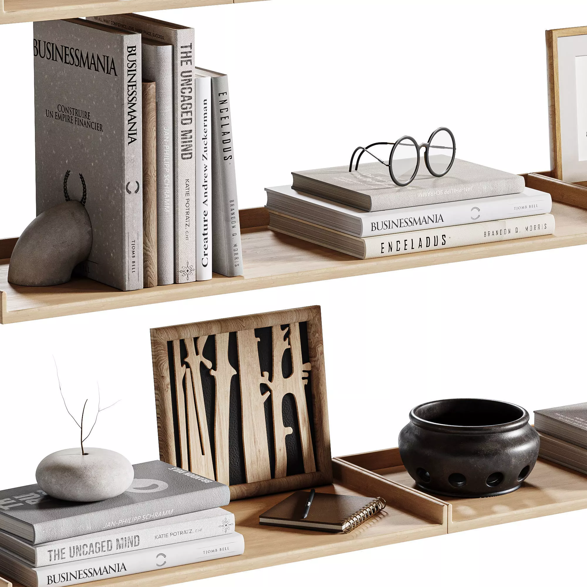 Decorative set 42 3D model_1