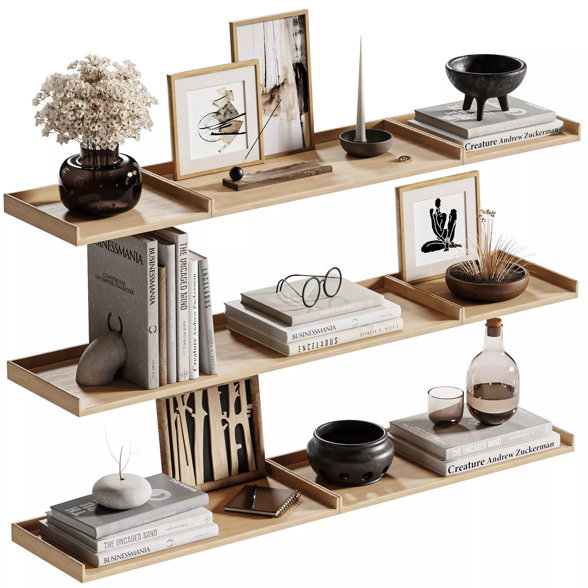 Decorative set 42 3D model_5