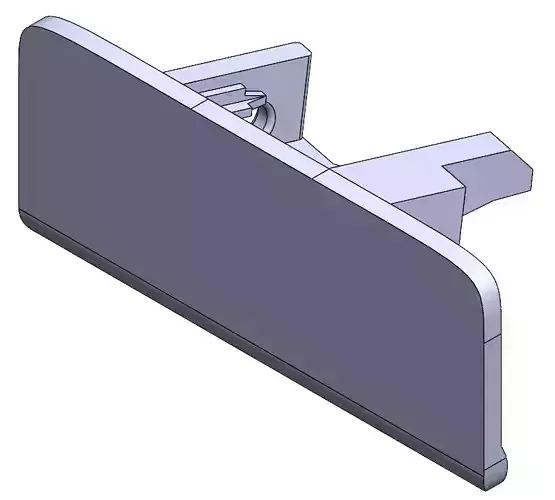 FIAT GRAND PUNTO GLOVEBOX HANDLE REPLACEMENT - 3D PRINT READY