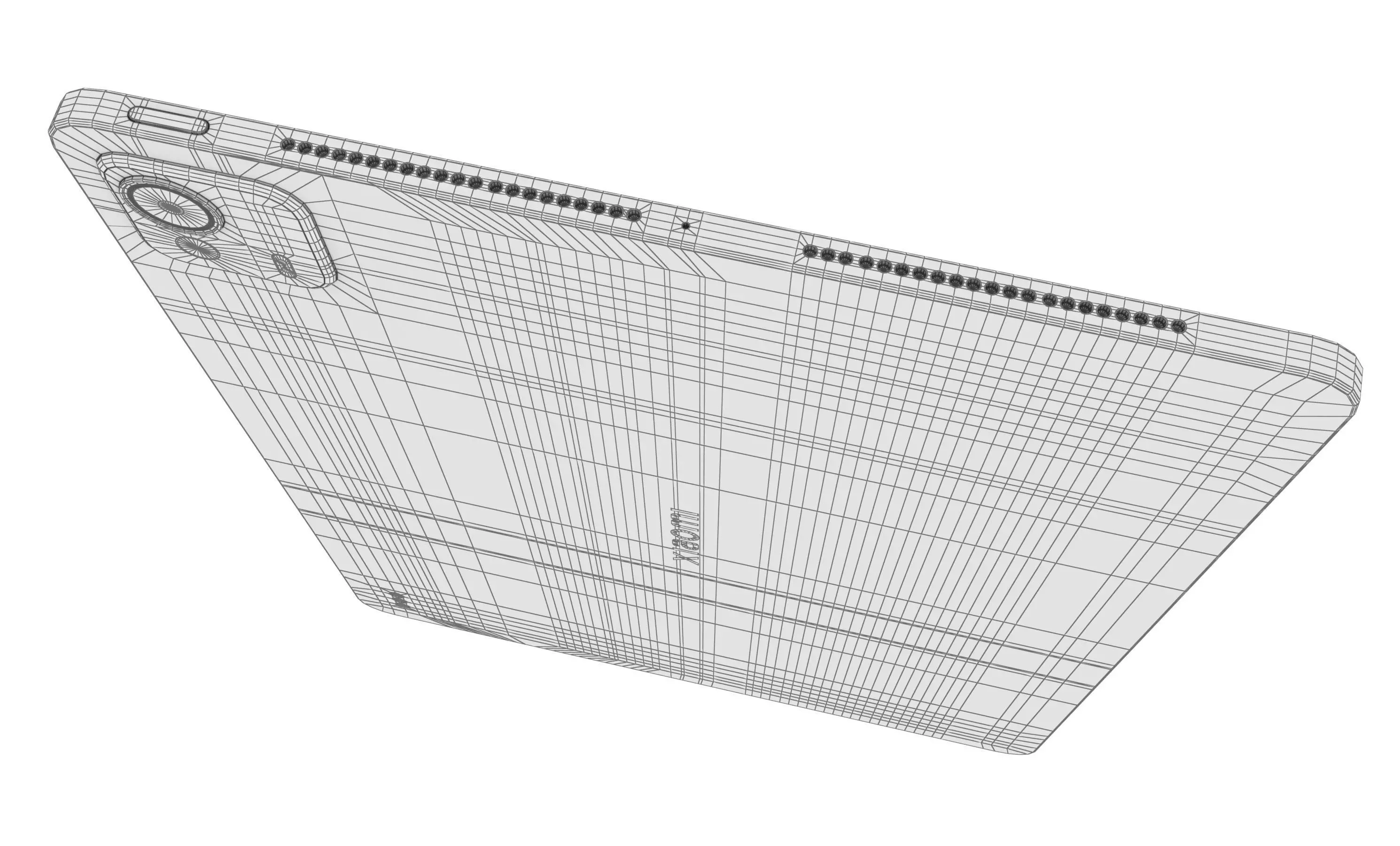 Xiaomi Pad 7 Ultra Black And Blue 3D model_7