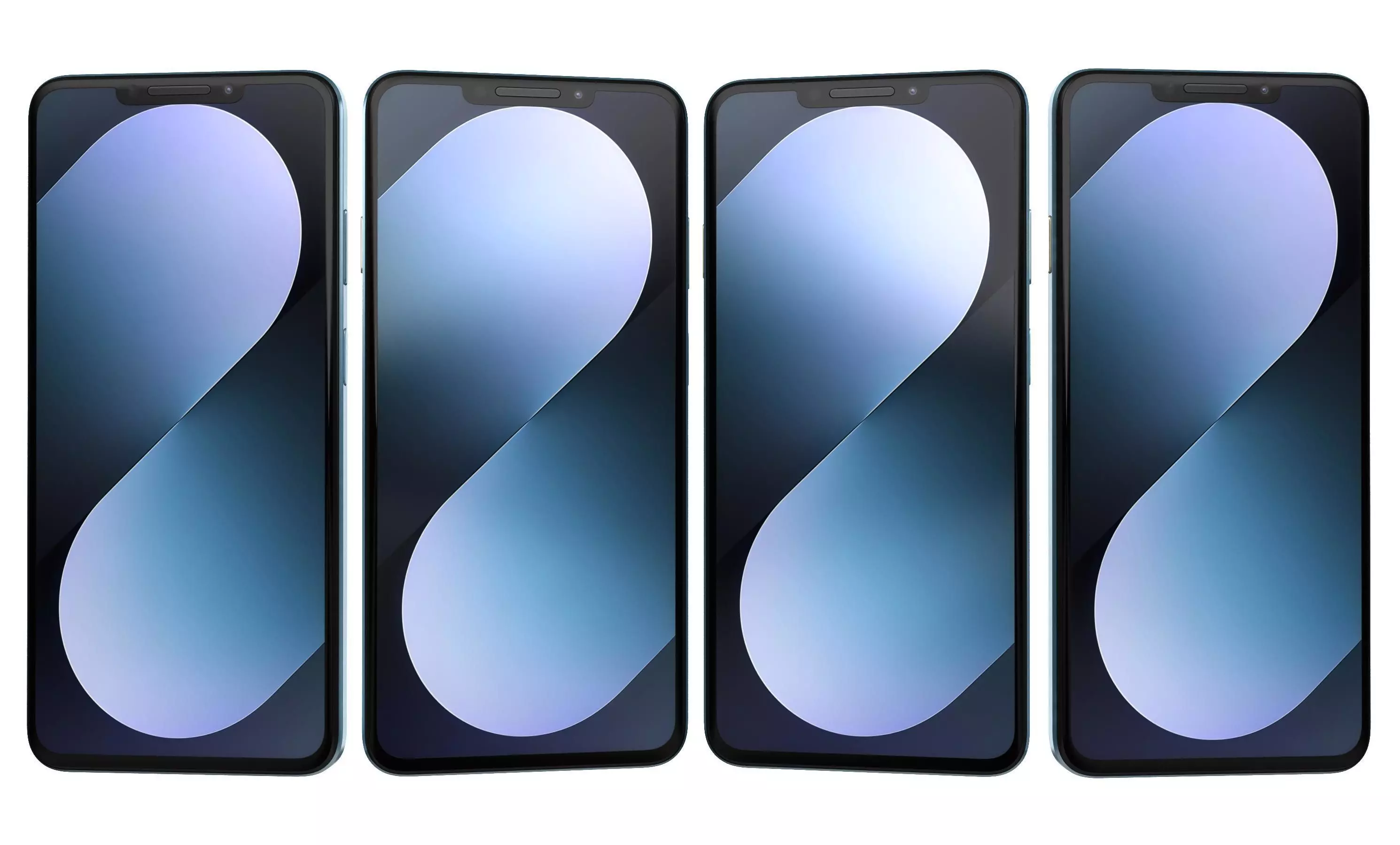 Huawei Nova 14i Specs Blue 3D model_32