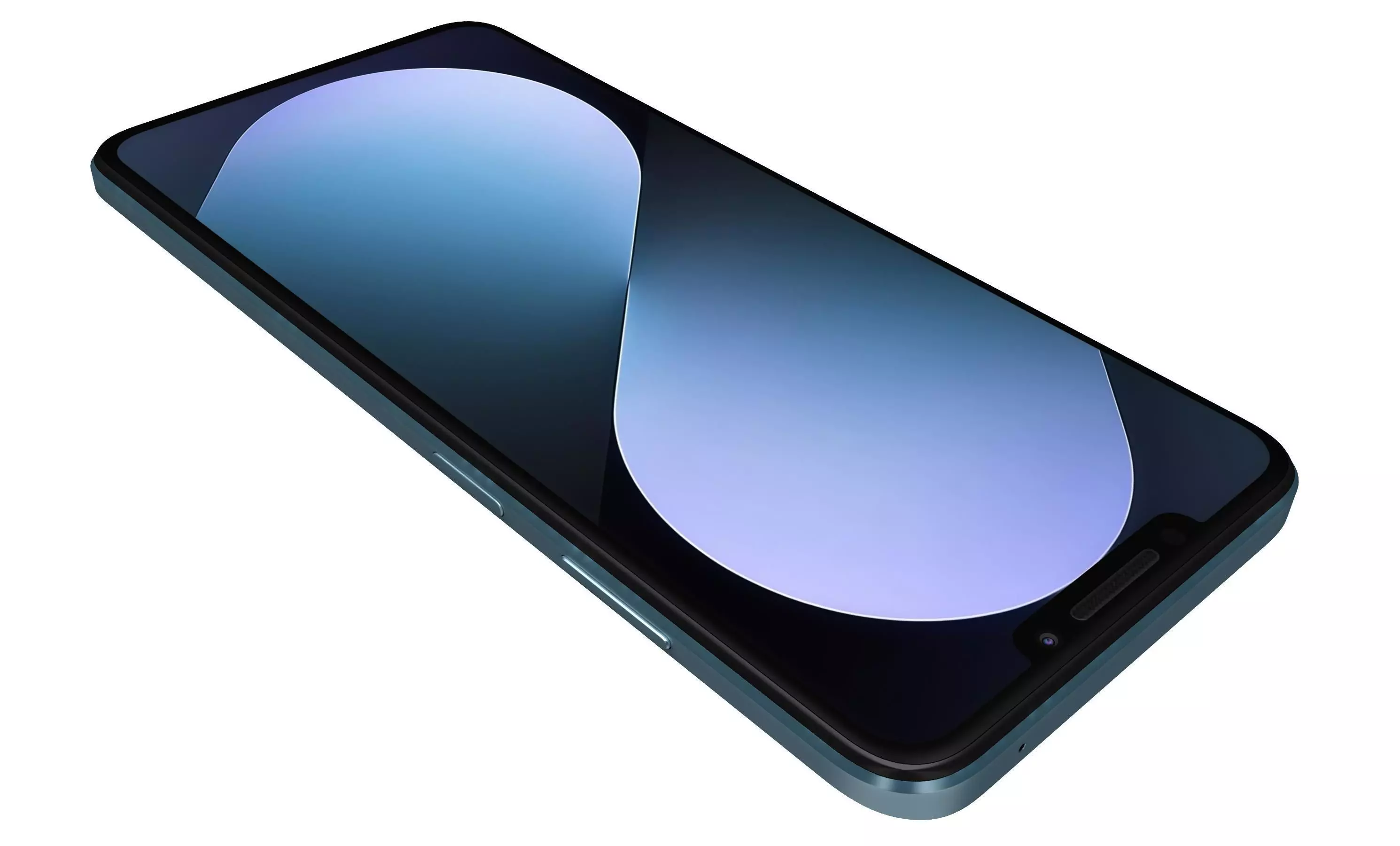 Huawei Nova 14i Specs Blue 3D model_10