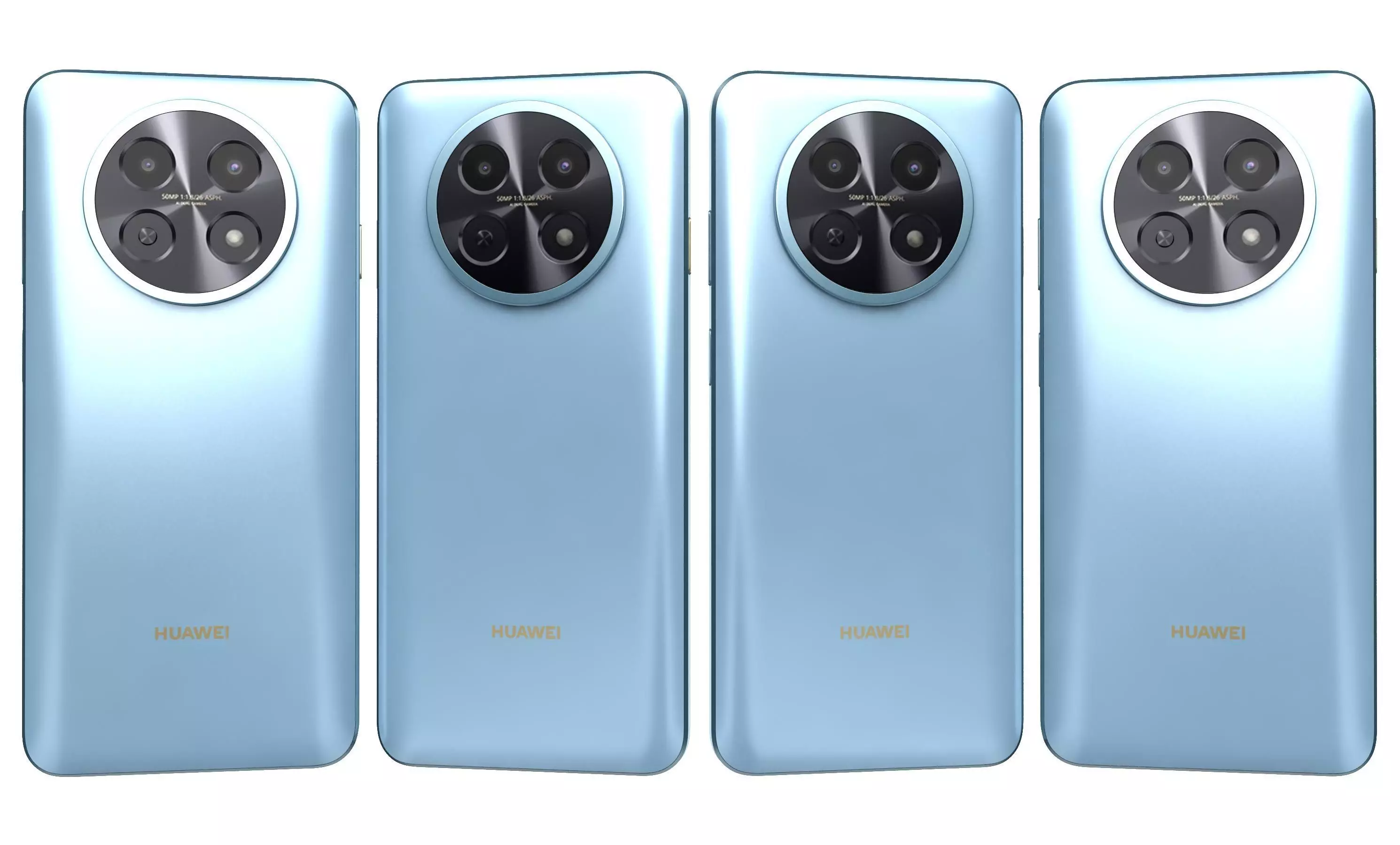 Huawei Nova 14i Specs Blue 3D model_28