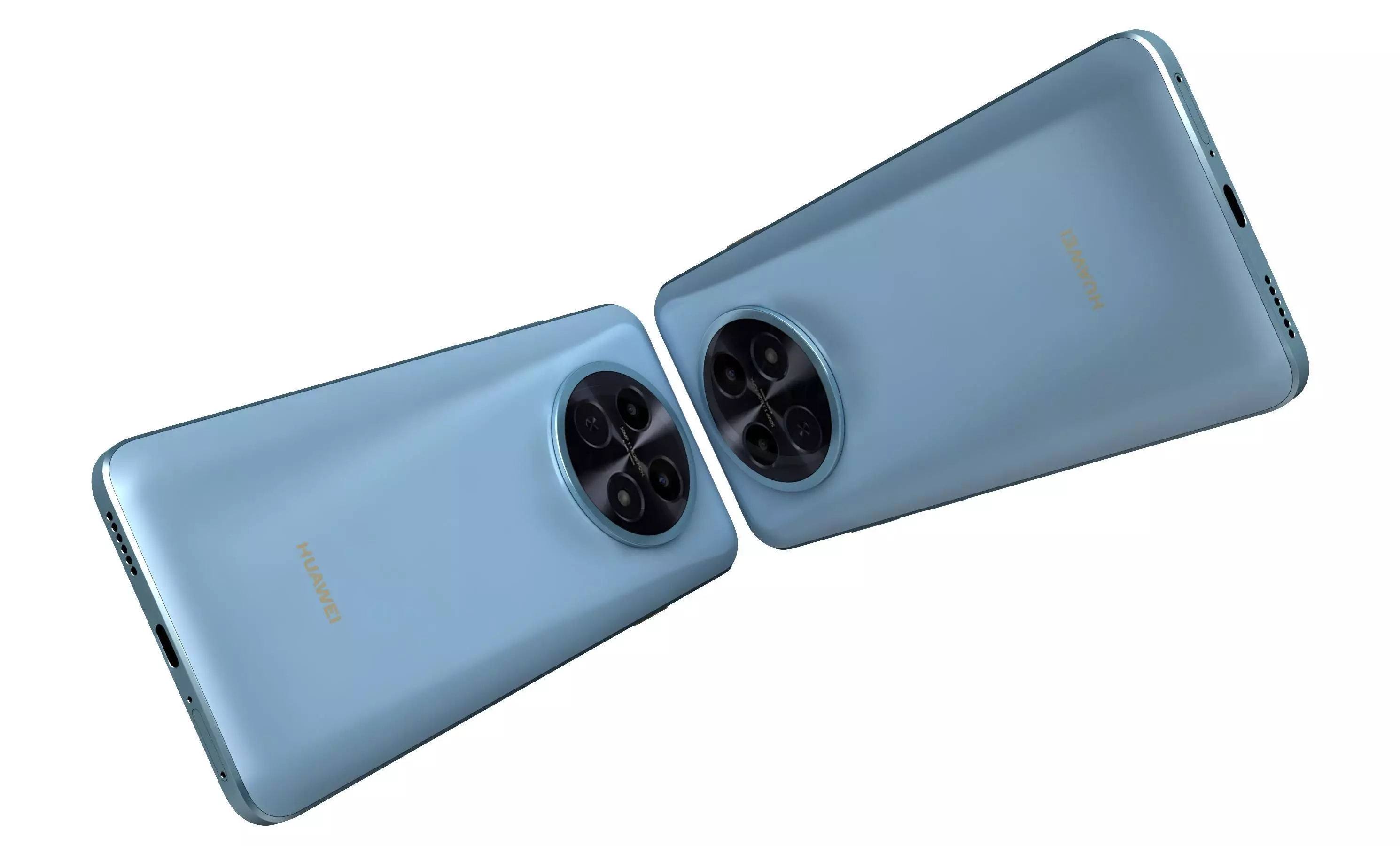 Huawei Nova 14i Specs Blue 3D model_5