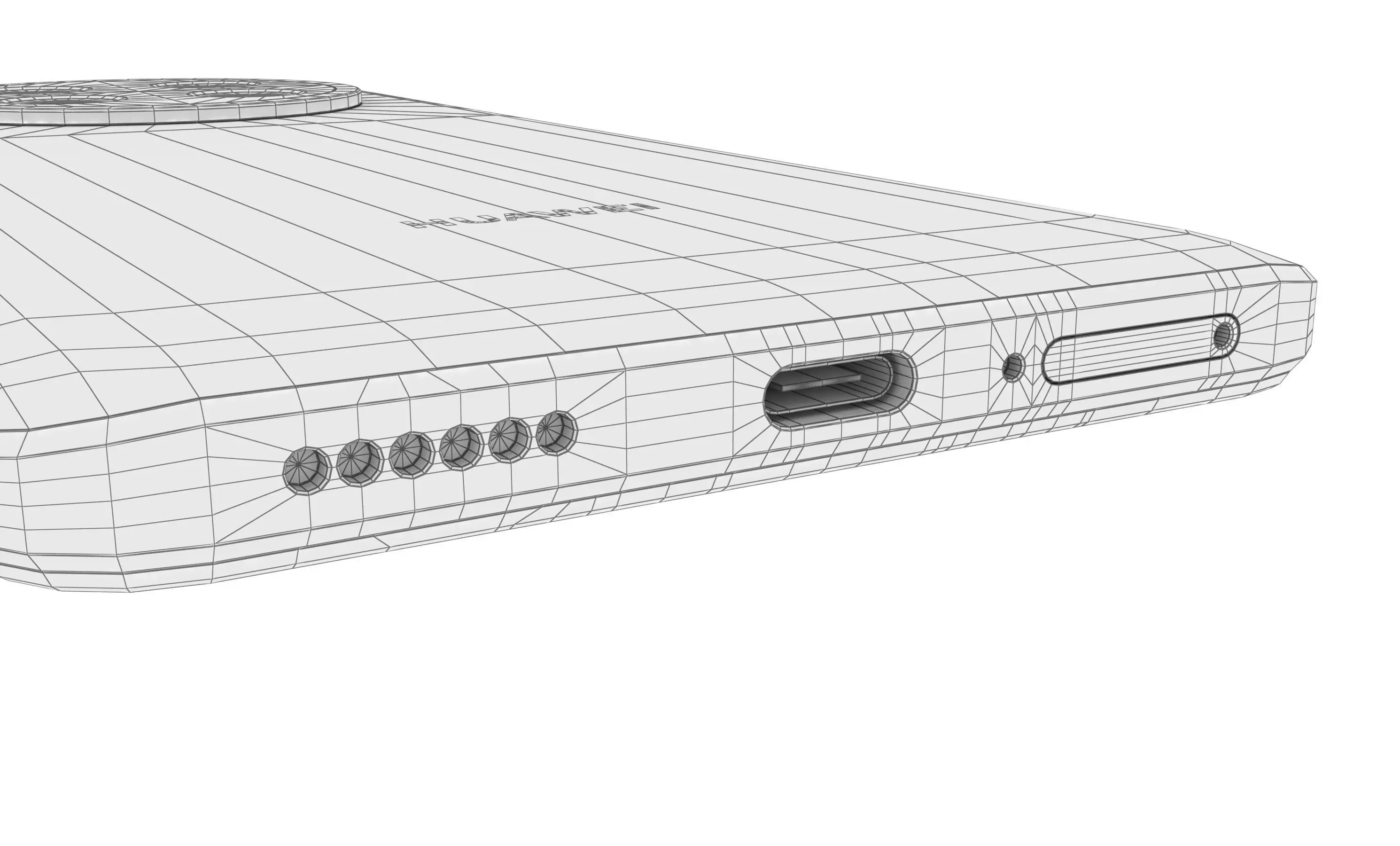 Huawei Nova 14i Specs Blue 3D model_27