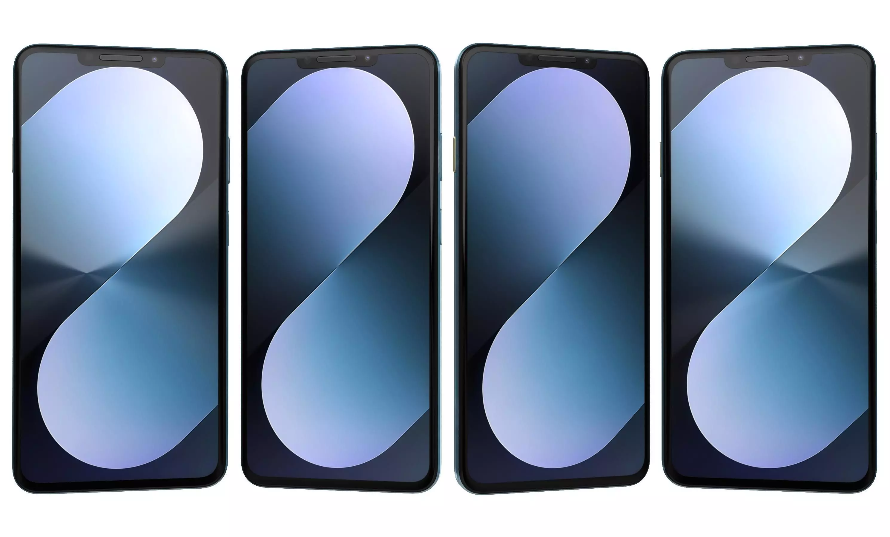 Huawei Nova 14i Specs Blue 3D model_12