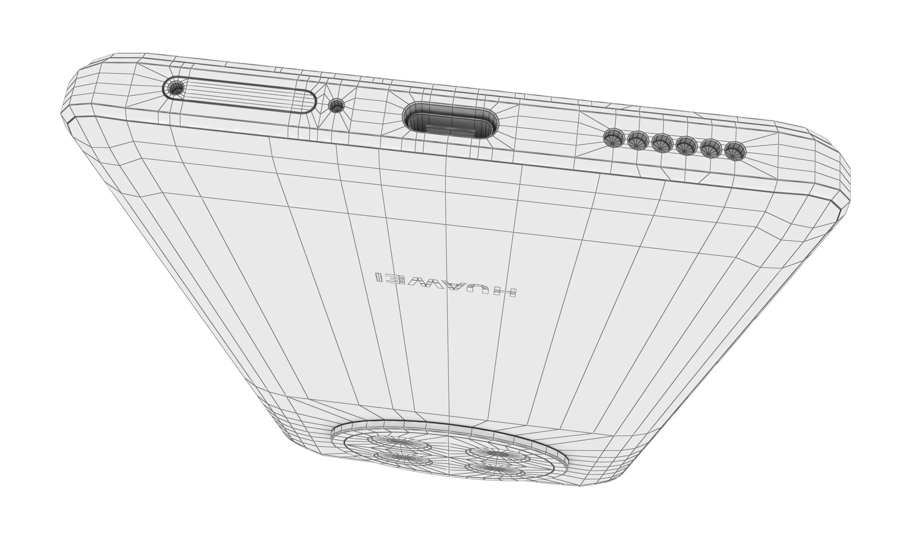 Huawei Nova 14i Specs Blue 3D model_19