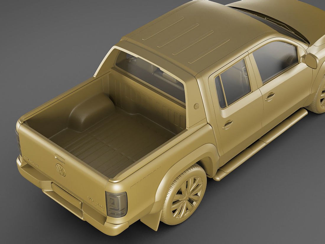 Volkswagen Amarok 2017 3D model_20