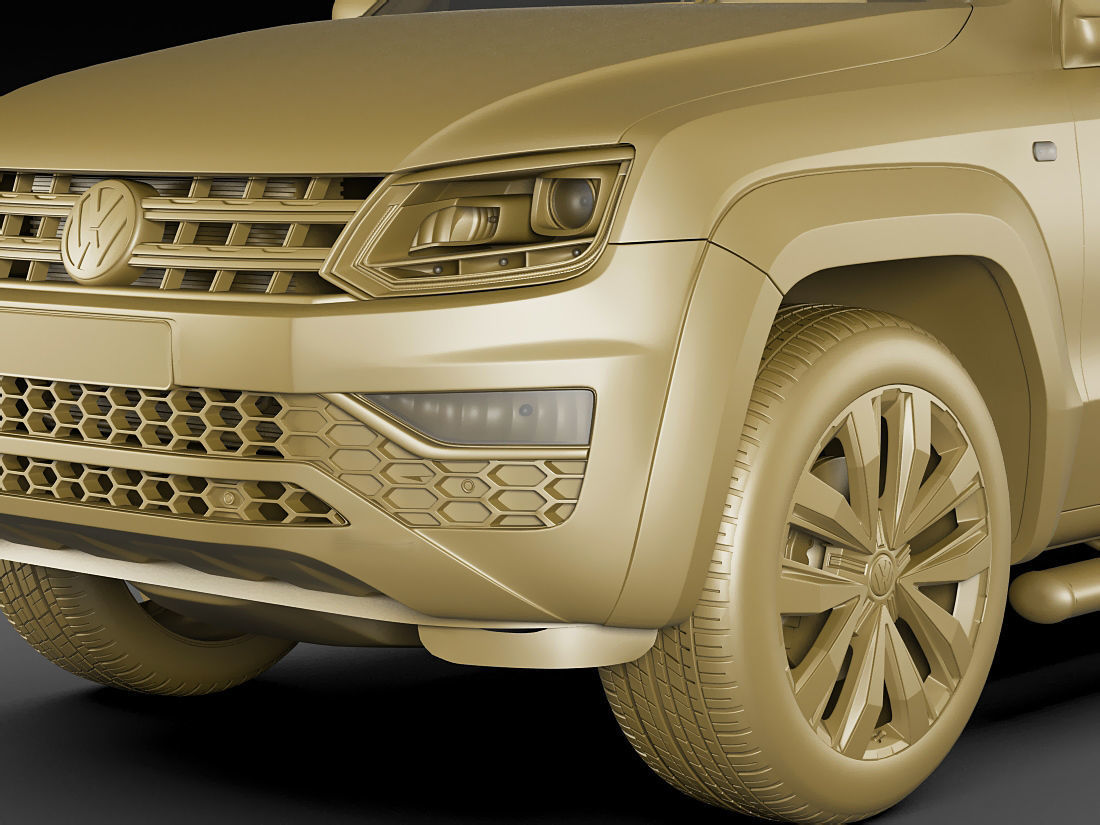 Volkswagen Amarok 2017 3D model_18