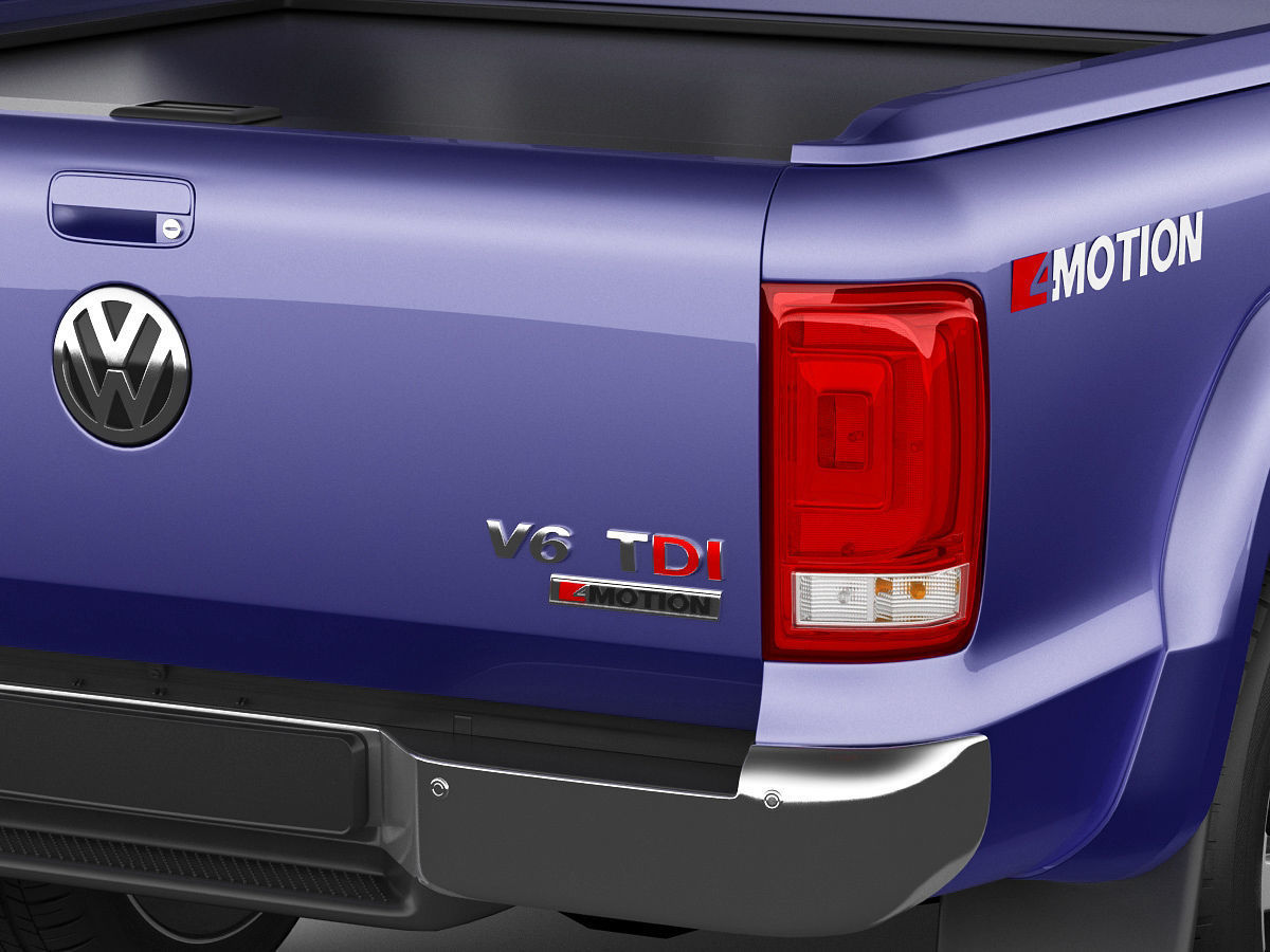 Volkswagen Amarok 2017 3D model_4