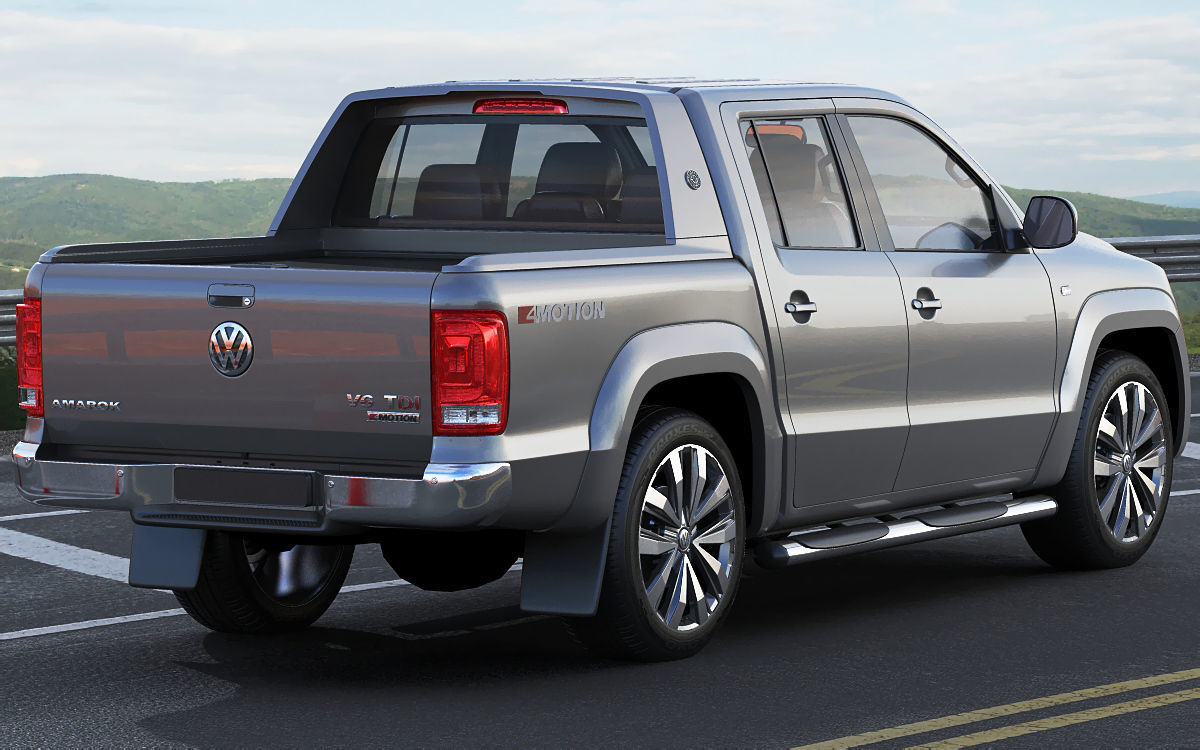 Volkswagen Amarok 2017 3D model_15