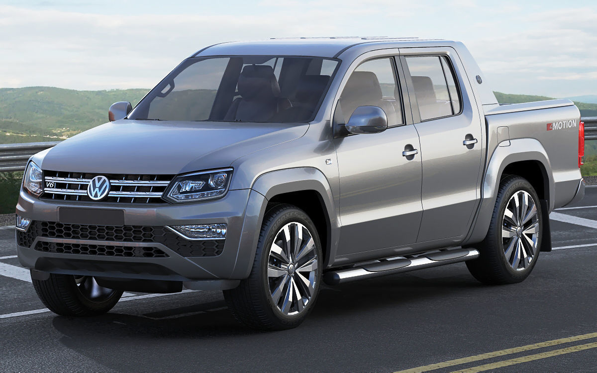 Volkswagen Amarok 2017 3D model_14