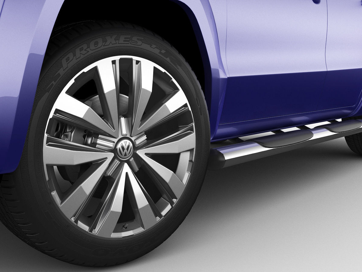 Volkswagen Amarok 2017 3D model_5